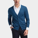 Classic Cardigan // Deep Blue (XL)