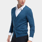 Classic Cardigan // Deep Blue (L)