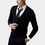 Classic Cardigan // Black (M)