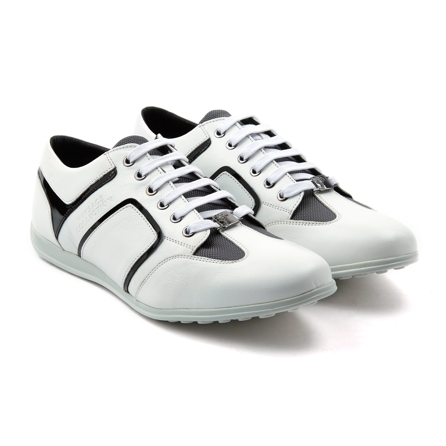 Tennis Shoe // White + Black Trim (US: 14) - Versace - Touch of Modern