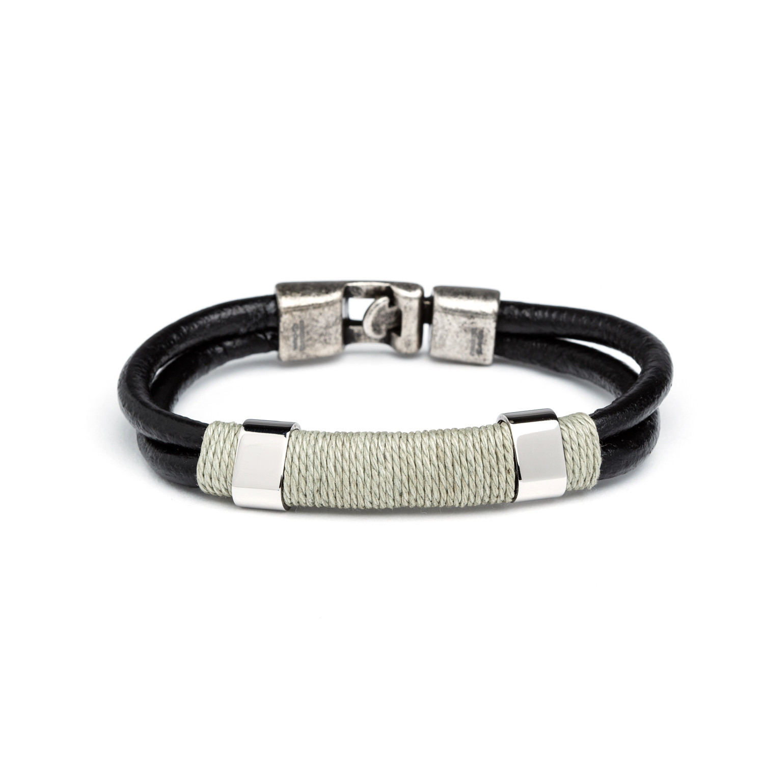 Stainless Steel Bracelet // Wrap Cord - NES - Touch of Modern