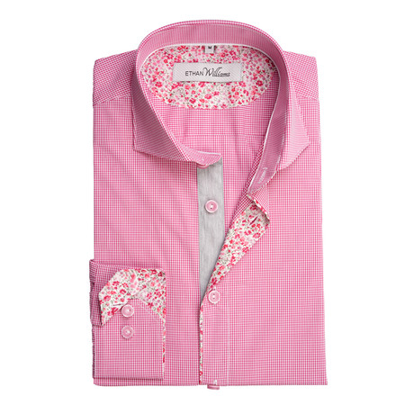 Classic Button-Up // Pink Gingham (S)