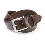 Lizard Belt // Brown (32")