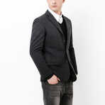 Gradient Blazer // Charcoal (M)