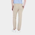 Casual Linen Pant // Beige (M)