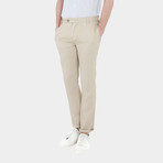 Casual Linen Pant // Beige (M)