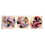 Triple Fun (36"W x 12"H x 0.75"D)