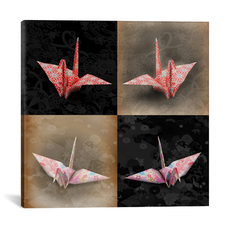 The Fusion of Traditional Patterns (18"W x 18"H x 0.75"D)