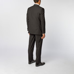 Peak Lapel 2-Piece Suit // Black (US: 40S)