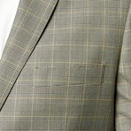 Notch Lapel 2-Piece Suit // Light Grey (US: 38R)