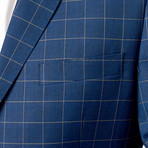 Peak Lapel 2-Piece Suit // Navy (US: 40S)