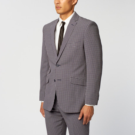 Notch Lapel 2-Piece Suit // Navy (US: 36S)