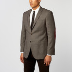 Notch Lapel Suit Jacket // Charcoal (US: 42S)