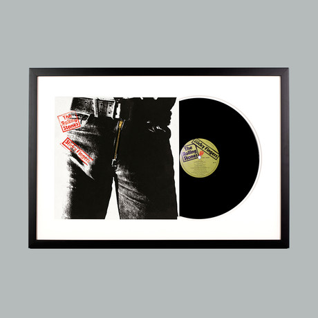 Rolling Stones : Sticky Fingers (Black Frame)