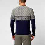 Round Neck Sweater // Multicolor (Euro: 44)