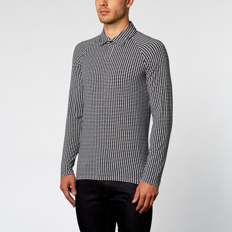 Long-Sleeve Polo Shirt // Multicolor (Euro: 44)