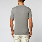 Short-Sleeve V-Neck // Grey (Euro: 50)