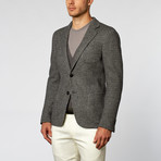 Textured Knit Blazer // Grey (Euro: 46)