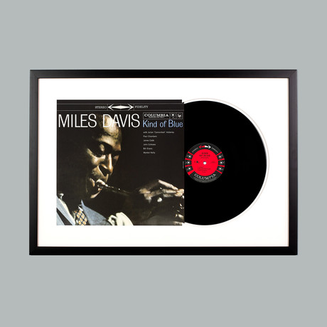 Miles Davis : Kind of Blue (Black Frame)