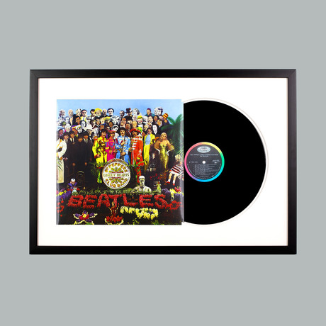 The Beatles : Sgt. Pepper's Lonely Hearts Club Band (Black Frame)