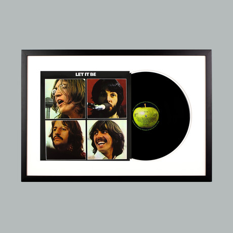 The Beatles : Let it Be (Black Frame)