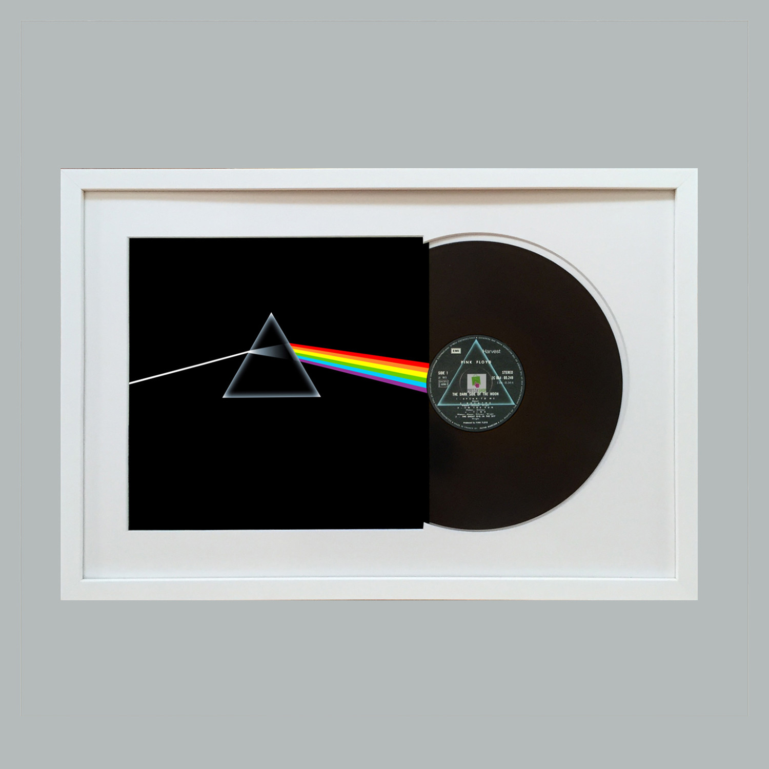 Pink Floyd : Dark Side of the Moon (Black Frame) - Level Frames - Touch ...
