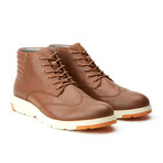 Laker Lace Up Boot // Leather // Tan (Euro: 40)