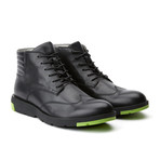 Laker Lace Up Boot // Leather // Black (Euro: 40)