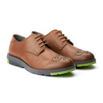 Melrose Toe Rose Derby // Leather // Tan (Euro: 40)
