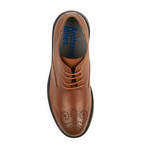 Melrose Toe Rose Derby // Leather // Tan (Euro: 40)