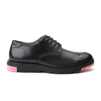 Melrose Toe Rose Derby // Leather // Black (Euro: 40)