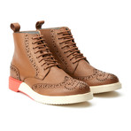 Burrell Brogue Boot // Leather // Tan (Euro: 40)