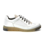 Mapleton Sneaker // Leather + Suede // White (Euro: 44)
