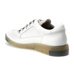 Mapleton Sneaker // Leather + Suede // White (Euro: 44)
