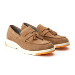 Mercer Tassel Loafer // Suede // Tan (Euro: 40)