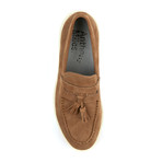 Mercer Tassel Loafer // Suede // Tan (Euro: 40)