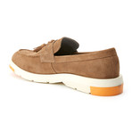 Mercer Tassel Loafer // Suede // Tan (Euro: 40)