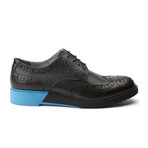 Brooke Brogue Derby // Leather // Black (Euro: 40)