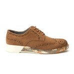 Brooke Brogue Derby // Suede // Tan (Euro: 40)