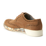 Brooke Brogue Derby // Suede // Tan (Euro: 40)