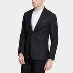 Two-Button Blazer // Black (M)