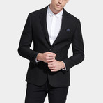 Two-Button Blazer // Black (S)