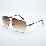 Tom Ford // Shiny Rose Gold + Gradient Brown