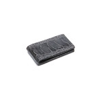 Magnet Money Clip // Shin Leather (Nicotine)