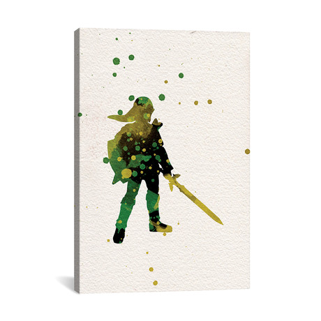 Link // The Legend Of Zelda: Twilight Princess (18"W x 26"H x 0.75"D)