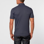 Hugo Boss Zipper Polo // Navy (S)