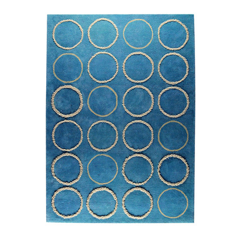 Bilbao // Turquoise (4'4"L x 6'6"H)