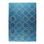 Bilbao // Turquoise (4'4"L x 6'6"H)