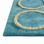 Bilbao // Turquoise (4'4"L x 6'6"H)