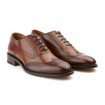 Principi Milano // Two Tone Oxford // Brown + Chestnut (Euro: 41)